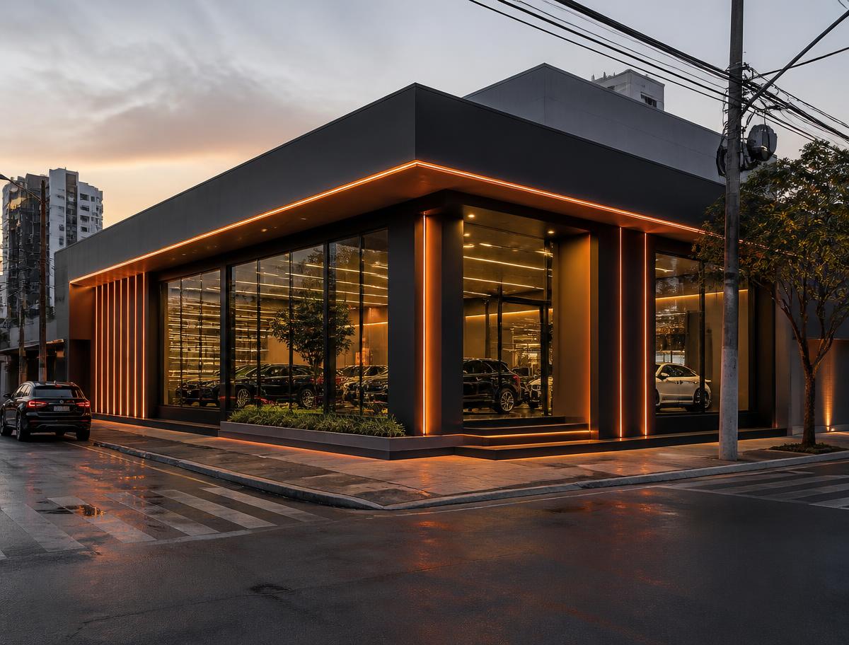Fachada da unidade FAST no bairro Fanny em Curitiba